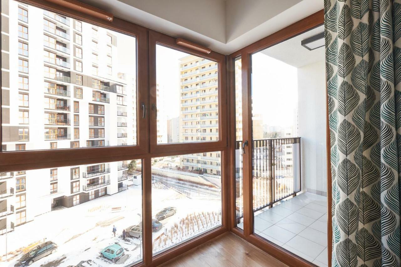 Modern Apartment In ワルシャワ エクステリア 写真