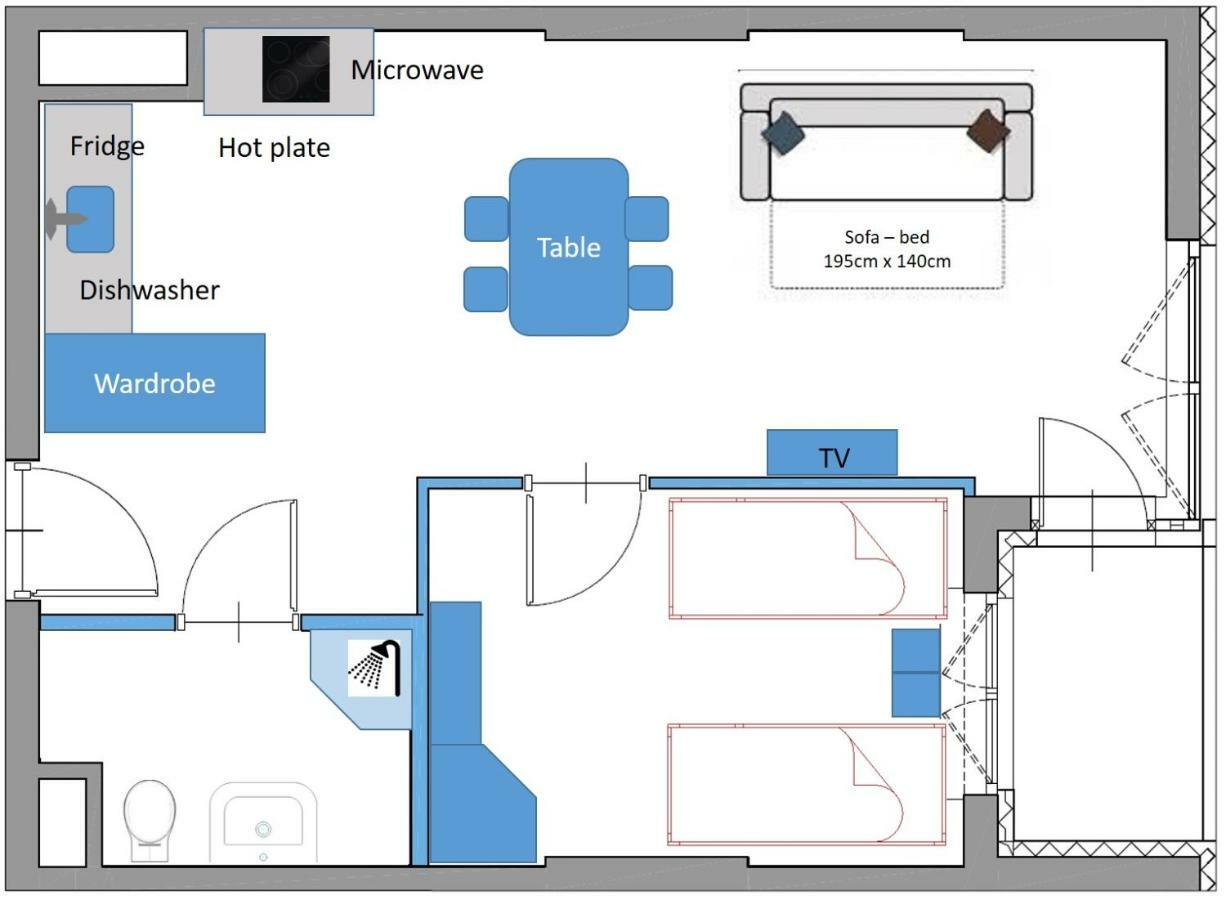 Modern Apartment In ワルシャワ エクステリア 写真